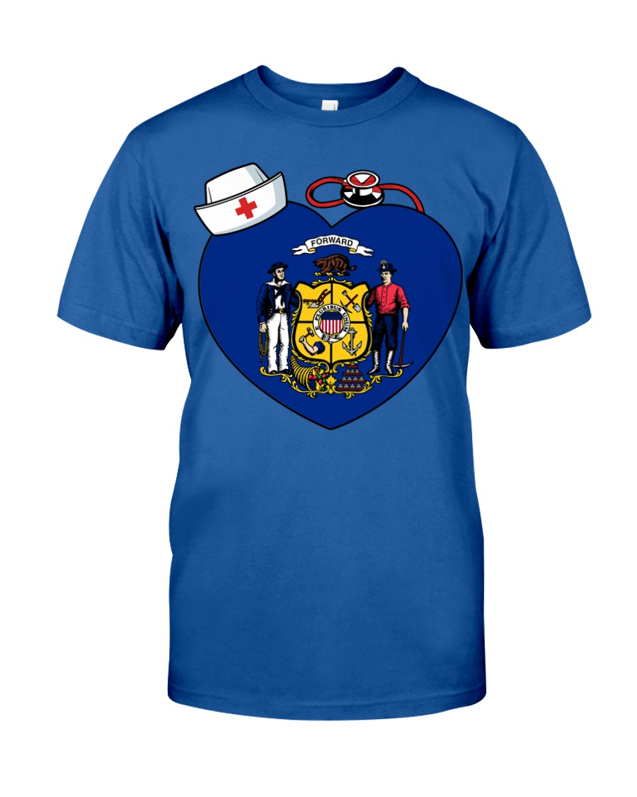 Nurse - National Nurse Week for Wisconsin Classic T-Shirt