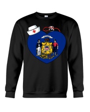 Nurse - National Nurse Week for Wisconsin Crewneck Sweatshirt thumbnail