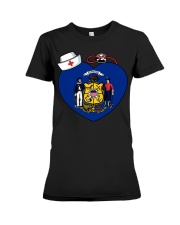 Nurse - National Nurse Week for Wisconsin Premium Fit Ladies Tee thumbnail