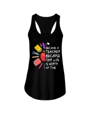 Teacher - Your Life is Worth my time Ladies Flowy Tank thumbnail