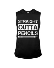 Teacher - Straight Outta Pencils Sleeveless Tee thumbnail