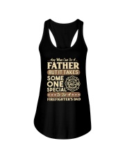 Special Father - To be a Firefighter's Dad Ladies Flowy Tank thumbnail