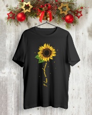 I love sunshine - Sunflower Classic T-Shirt lifestyle-holiday-crewneck-front-2