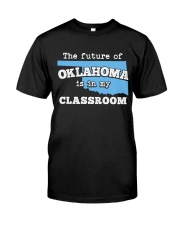 Teacher - The future of Oklahoma Premium Fit Mens Tee thumbnail