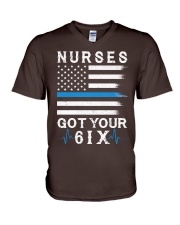 Nurse - Got your 6ix V-Neck T-Shirt thumbnail