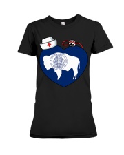 Nurse - National Nurse Week for Wyoming Premium Fit Ladies Tee thumbnail