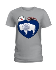 Nurse - National Nurse Week for Wyoming Ladies T-Shirt thumbnail