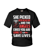 Nurse - She Picked Her Head Up Youth T-Shirt thumbnail