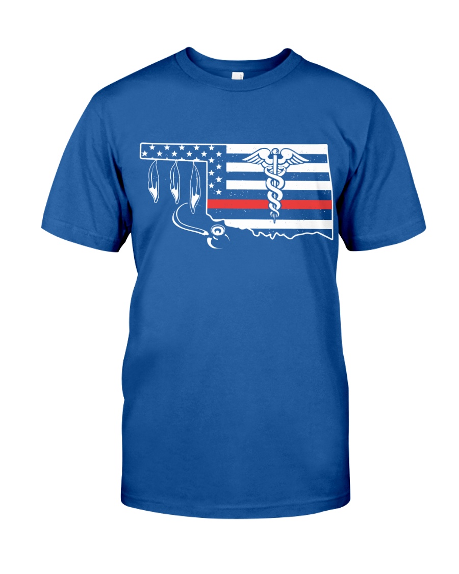 Nurse - Oklahoma Flag Shirt Classic T-Shirt