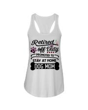 Retired - Stay at Home Dog Mom Ladies Flowy Tank thumbnail