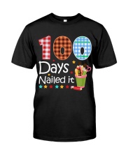 Teacher - 100 Days Nailed it Classic T-Shirt thumbnail
