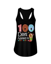 Teacher - 100 Days Nailed it Ladies Flowy Tank thumbnail