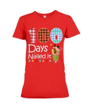 Teacher - 100 Days Nailed it Premium Fit Ladies Tee thumbnail