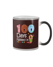 Teacher - 100 Days Nailed it Color Changing Mug thumbnail