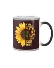 Math Teacher - A day without math Color Changing Mug thumbnail
