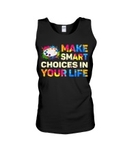 Art Teacher - Make smART choices in your life Unisex Tank thumbnail
