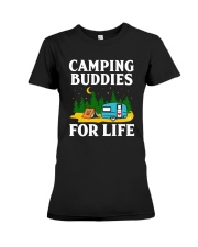 Camping Buddies For Life Premium Fit Ladies Tee thumbnail