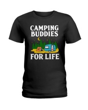 Camping Buddies For Life Ladies T-Shirt thumbnail