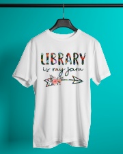 Library is My Jam Classic T-Shirt lifestyle-mens-crewneck-front-3