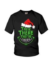 Teacher - Their - There - They're - Christmas Youth T-Shirt tile