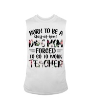 Born to be a Dog Mom - Teacher Sleeveless Tee thumbnail