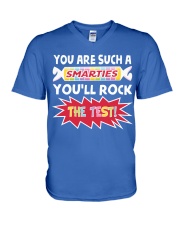 Teacher - You'll rock this test V-Neck T-Shirt thumbnail