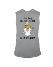 Nurse - The Nice Nurse is on Vacation Sleeveless Tee thumbnail