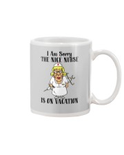 Nurse - The Nice Nurse is on Vacation Mug thumbnail