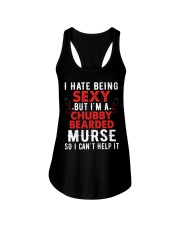 Male Nurse Chubby Bearded Ladies Flowy Tank thumbnail