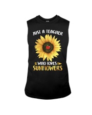 Teacher - Love Sunflowers Sleeveless Tee thumbnail