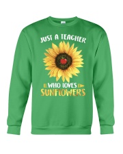Teacher - Love Sunflowers Crewneck Sweatshirt thumbnail
