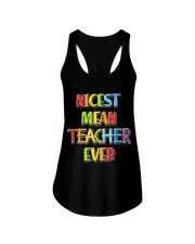 Teacher - Nicest Teacher Ever Ladies Flowy Tank thumbnail
