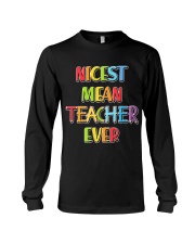 Teacher - Nicest Teacher Ever Long Sleeve Tee thumbnail