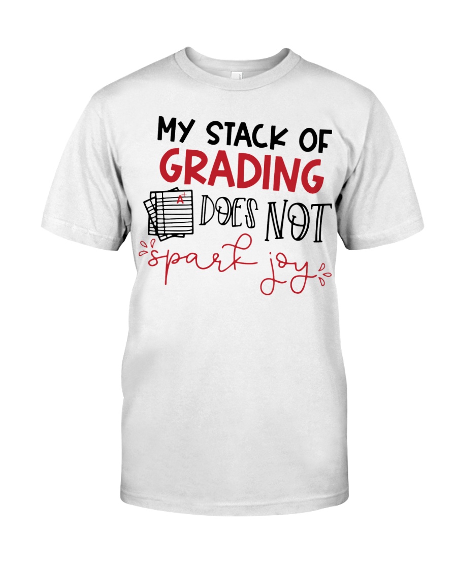 Teacher - Stack of grading Classic T-Shirt