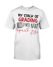 Teacher - Stack of grading Premium Fit Mens Tee thumbnail