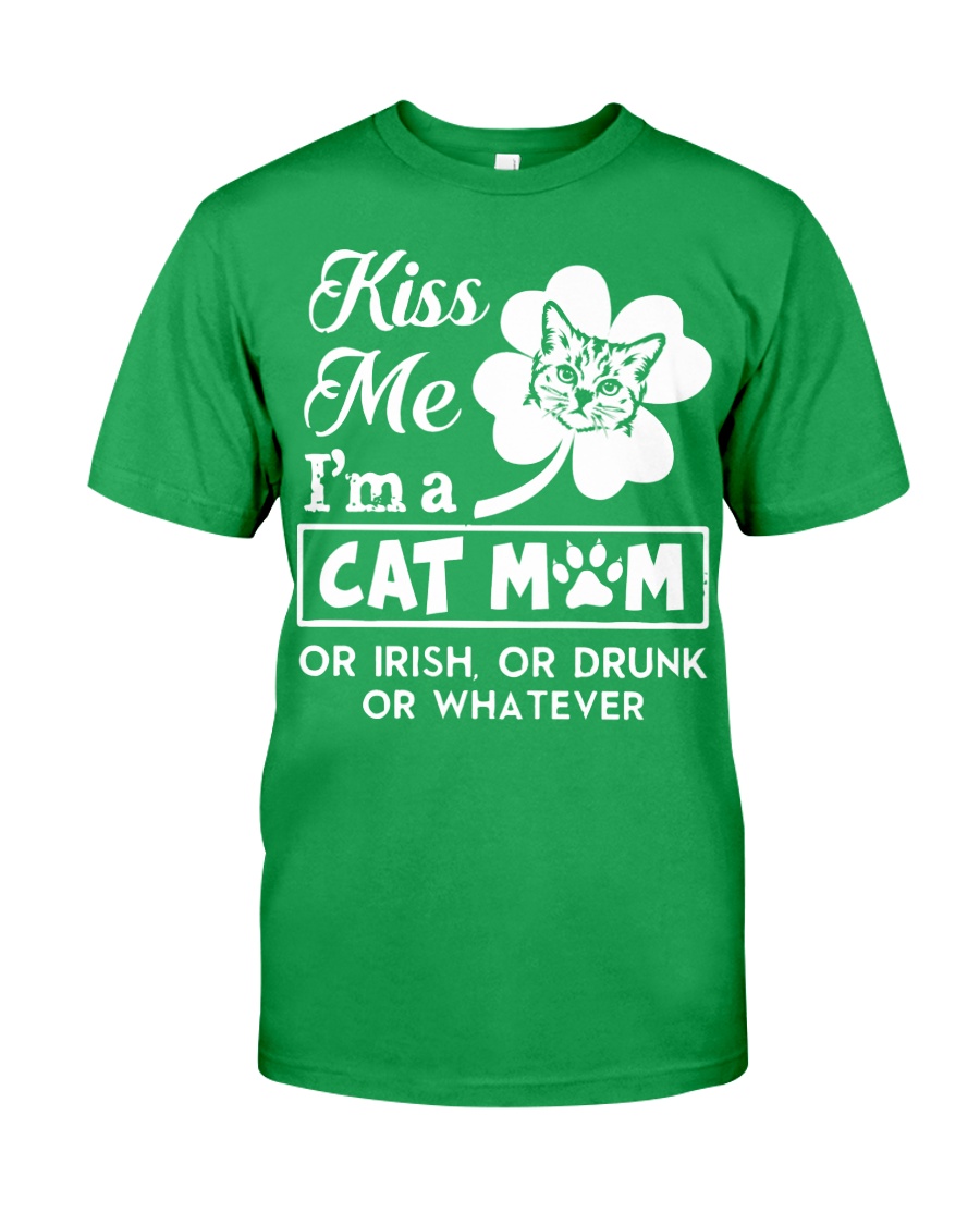 Kiss me I'm a Cat Mom Classic T-Shirt