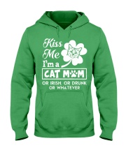 Kiss me I'm a Cat Mom Hooded Sweatshirt tile