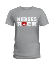 Nurses Rock Ladies T-Shirt thumbnail