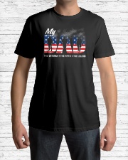 Veteran Dad - The Veteran - The Myth - The Legend Classic T-Shirt lifestyle-mens-crewneck-front-1