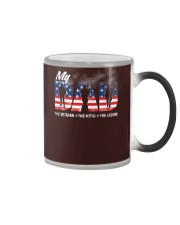 Veteran Dad - The Veteran - The Myth - The Legend Color Changing Mug thumbnail