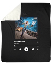 Bad Bunny - Yo Perreo Sola - La Muerte Bella Sherpa Fleece Blanket - 50" x 60" thumbnail