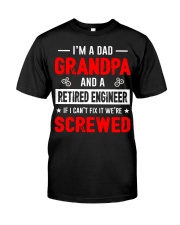 Mens Funny Retired Engineering Grandpa T-Shirt Classic T-Shirt thumbnail