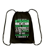 Kidney Disease Awareness Shirt Drawstring Bag thumbnail