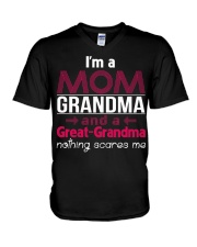 I'm Mom Grandma And Great Grandma Shirt V-Neck T-Shirt thumbnail