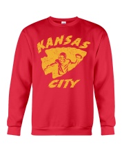 Kansas City Football Team Fans Crewneck Sweatshirt thumbnail