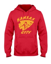 Kansas City Football Team Fans Hooded Sweatshirt thumbnail