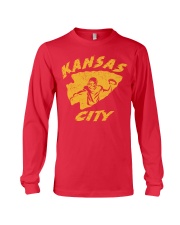 Kansas City Football Team Fans Long Sleeve Tee thumbnail