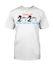 Class Of 2020 Graduate The Year When Shit Got Real Premium Fit Mens Tee thumbnail