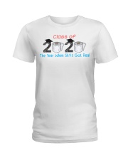 Class Of 2020 Graduate The Year When Shit Got Real Ladies T-Shirt thumbnail