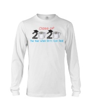 Class Of 2020 Graduate The Year When Shit Got Real Long Sleeve Tee thumbnail